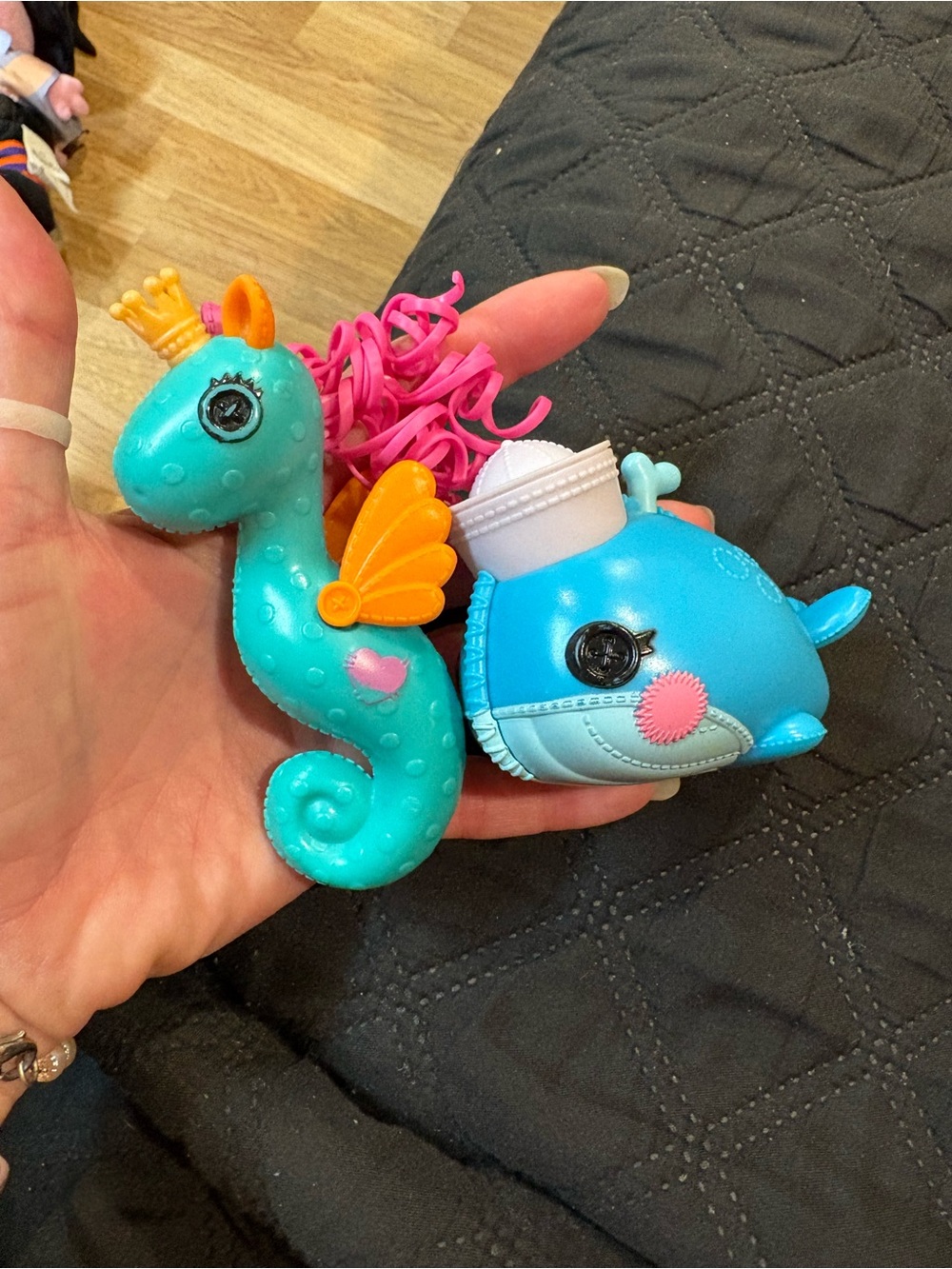 Lalaloopsy pets whale and sea horse
